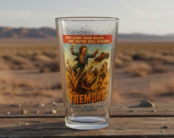 47 cl Tremors filmblandningsglas - Samlarpresent till filmfantaster, nördar och cocktailentusiaster