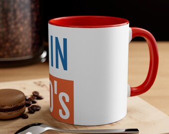 Hecho en la taza de los años 80