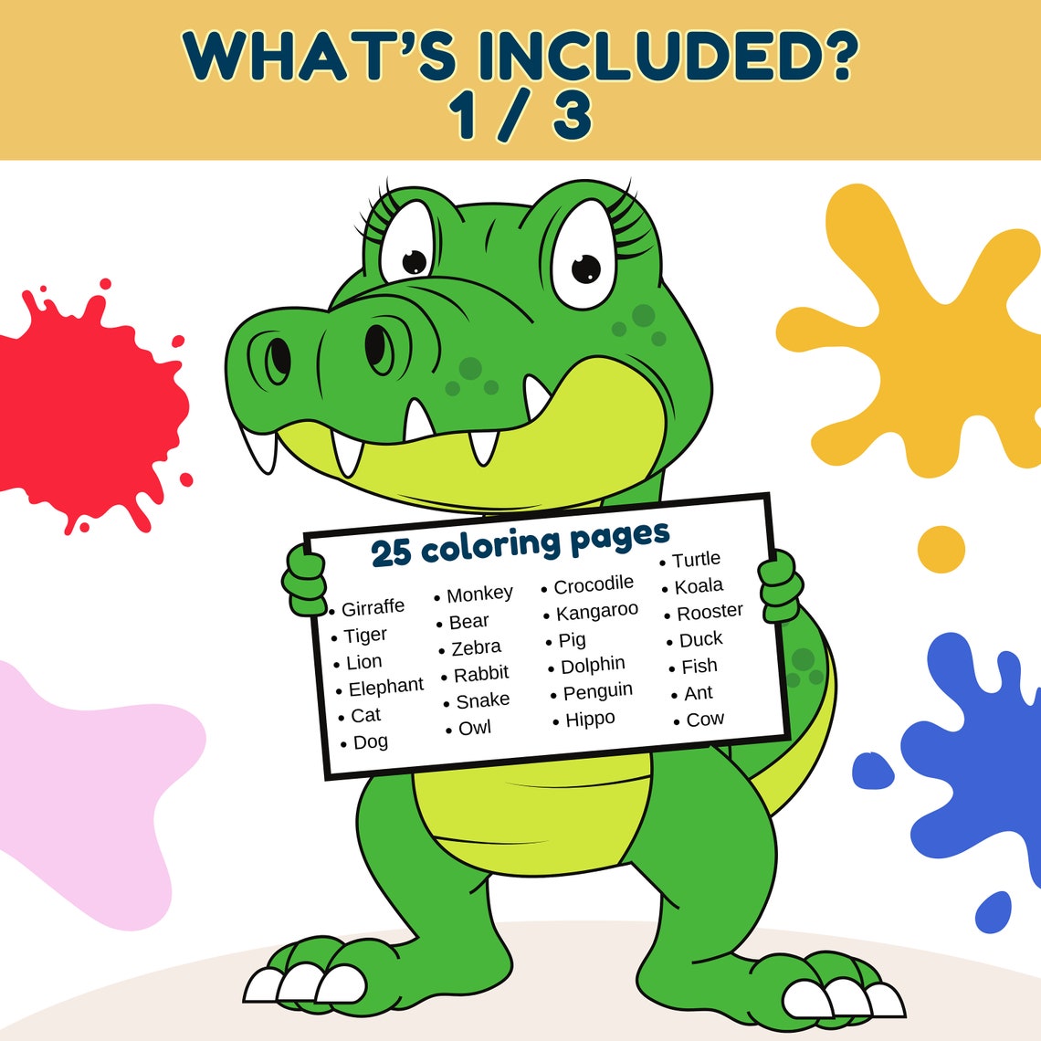 Paint by Numbers Coloring Pages for Kids Activities Preschool ...