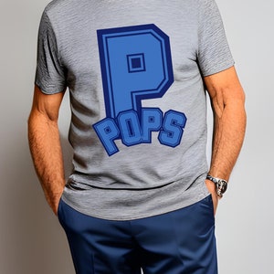 Pops shirt for Grandpa t-shirt gift for dad tee for grandfather t-shirt pops gift for fathers day tshirt for grandparent gift for dad tshirt