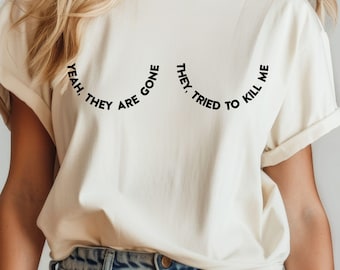 Mastectomy T-Shirt, Breast Cancer Awareness T-Shirt, Mastectomy Survivor Shirt, Previvor Breast Cancer Gifts Shirt, Yeah They Are Gone Shirt