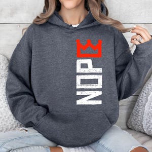 8647 Sweatshirt No Kings In America Resist Sweatshirt - Patriotic Civil Rights Protest Apparel America Sweatshirt Women