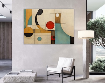 Canvas Wall Art | Retro Reverie No.1 | Retro Mid-century Home