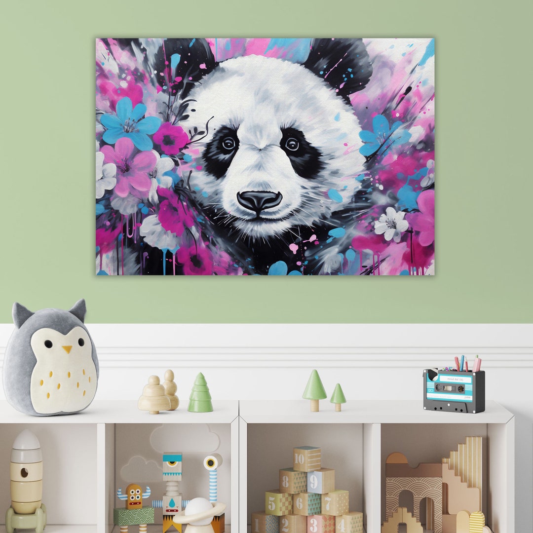 Canvas Wall Art | Floral Panda - Wall Art Home Decor Canvas, Posters ...