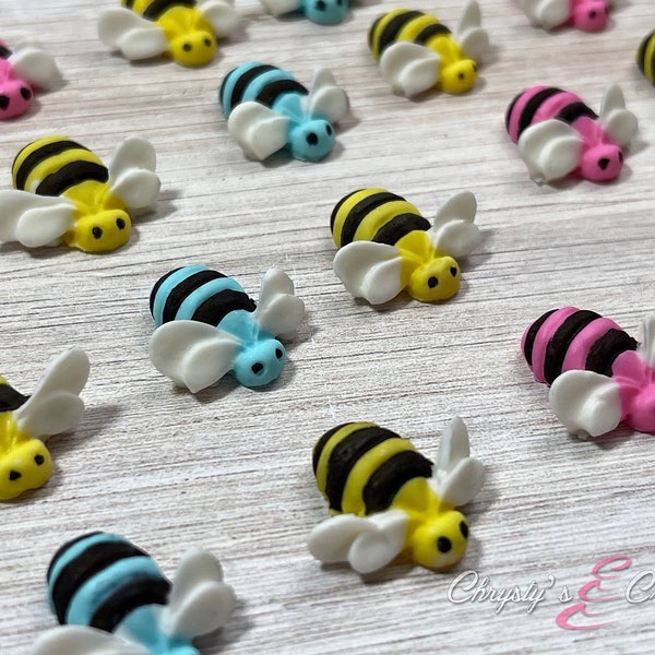 Bumble Bees  | Fondant Edible Toppers