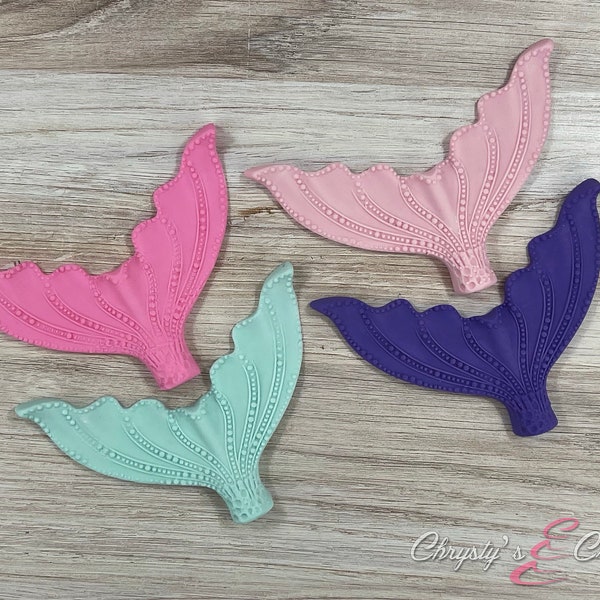 Mermaid Tail - (1 pcs) | Fondant Toppers