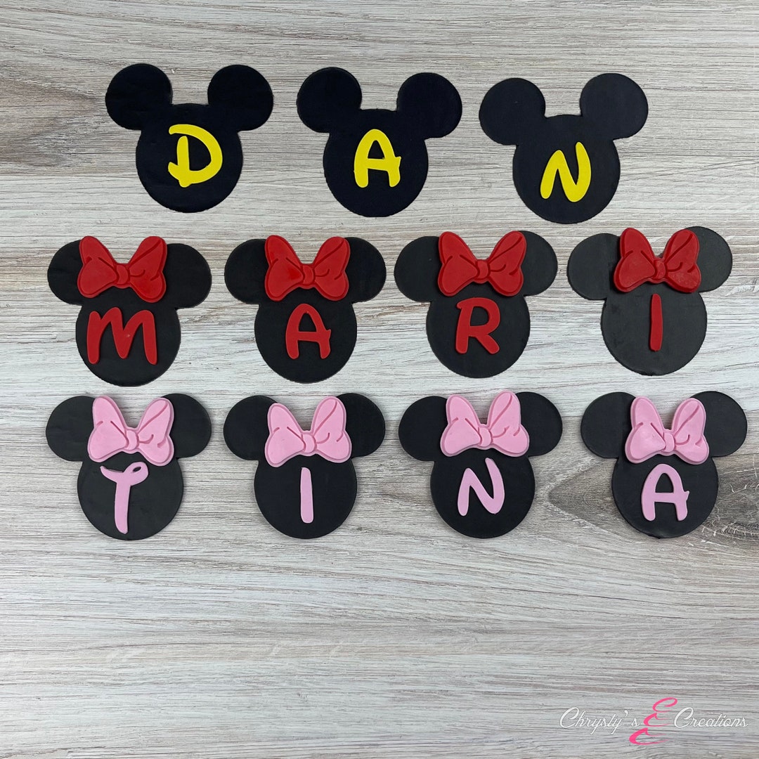 Line Character Topper Character Letter Heads Large Toppers for Cakes Everyone's Favorite ...