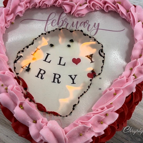 Burn-Away Cake Kit - Viral Trend | Custom Toppers