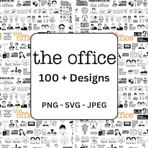The Office SVG Bundle - Cricut, JPEG, PNG - Office Downloads