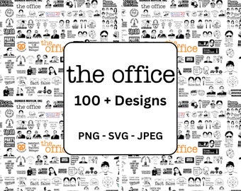 The Office SVG Bundle - Cricut, JPEG, PNG - Office Downloads