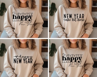 Happy New Year SVG Bundle - Happy New Year SVG PNG, New Year Shirt Svg, Merry Christmas Svg, Happy New Year 2024 Svg