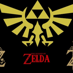 Zelda Logo PNG SVG Bundle - Plus de 300 modèles ! Logos, polices, liens, images et bien plus encore !