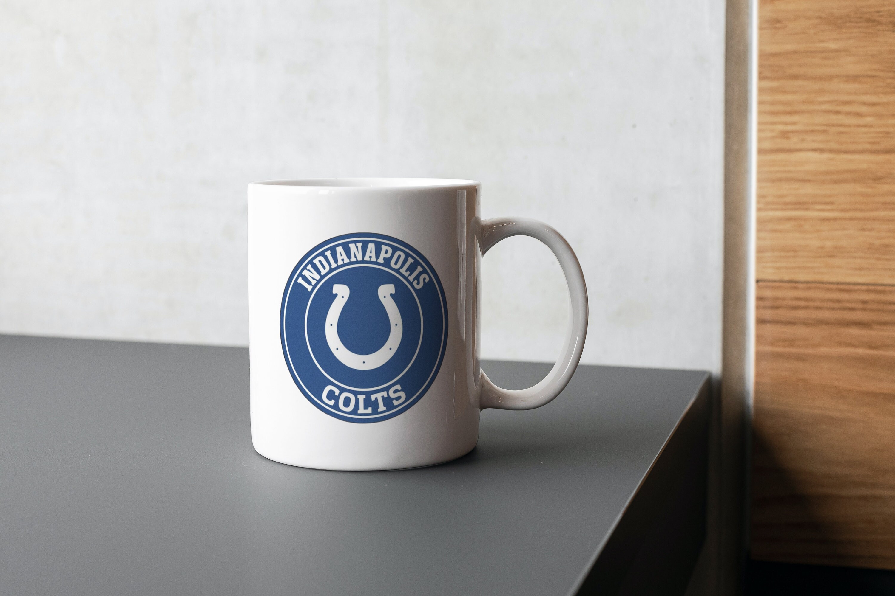 indianapolis colts Indy football design - Indianapolis Colts - Mug