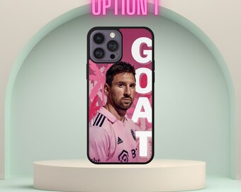 Messi the goat phone case, Messi Phone Case, Lionel Messi, Messi Inter Miami