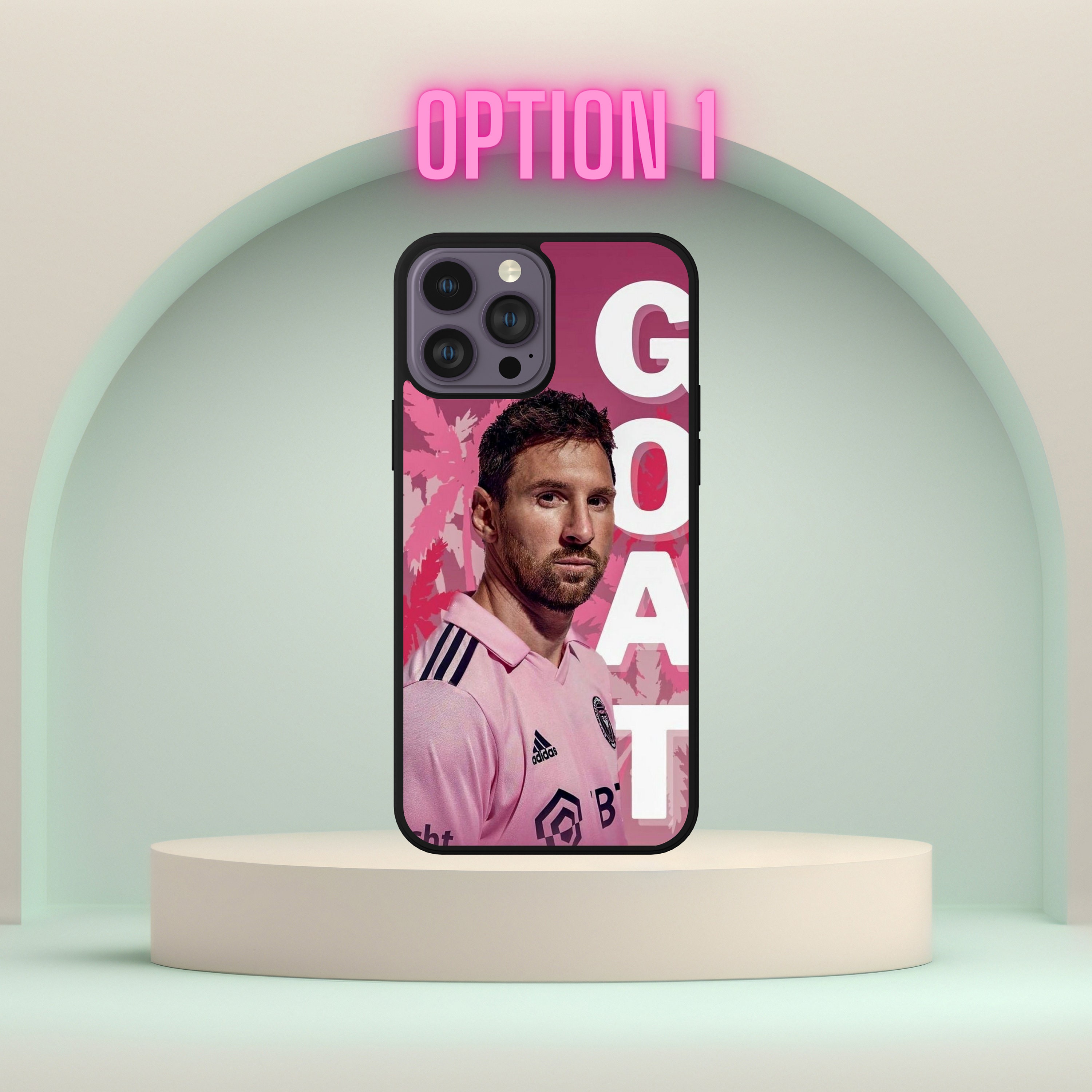 Messi the Goat Phone Case, Messi Phone Case, Lionel Messi, Messi Inter
