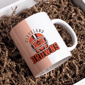 Cleveland Browns Coffee Tumbler Best King Of Football Gifts For