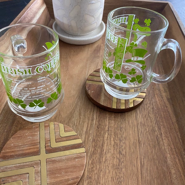 Vintage Irish Coffee Glasses Etsy