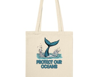 Protejamos nuestros océanos - Bolso de mano clásico