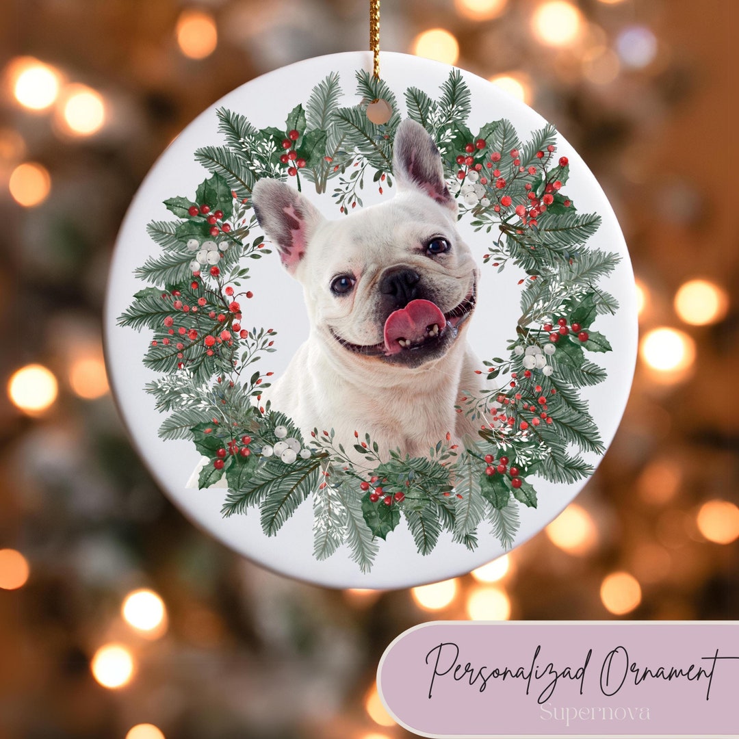 Personalized Pet Ornament - Custom Dog Ornament With Photo & Name ...
