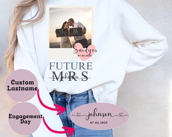 Future Mrs Sweatshirt: Engagement Gift for Bride-to-Be