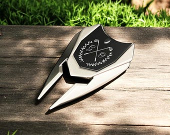 Personalized Golf Divot Tool, Custom Golf Gift for Men, Unique Golf Accessories, Gift For Golfer, Golf Ball Marker For Dad, Gift for Dad