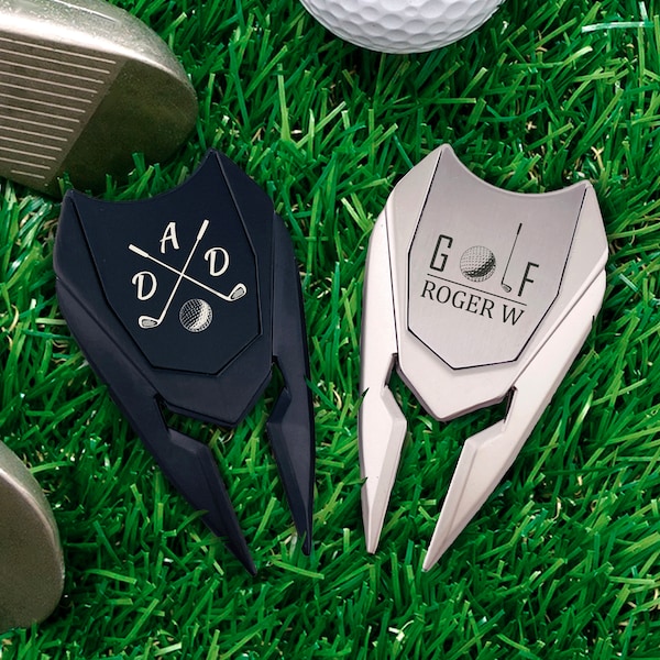 Personalized Golf Divot Tool | Custom Golf Gift for Men | Groomsmen Gift | Gift for Dad | Husband Gift | Gift for Him
