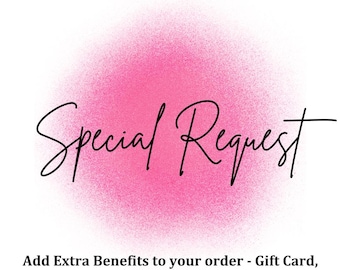 Special Request to the Order