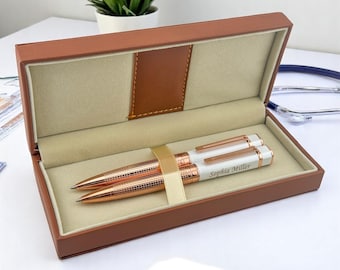 Personalized Pen with Engraving, Custom Gift for Women Doctors, Medical Professional Appreciation Gift, Nurse Gift, Doctor Thank You Gift