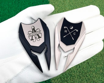 Personalized Golf Divot Tool | Custom Golf Gift for Men | Groomsmen Gift | Gift for Dad | Husband Gift | Gift for Him