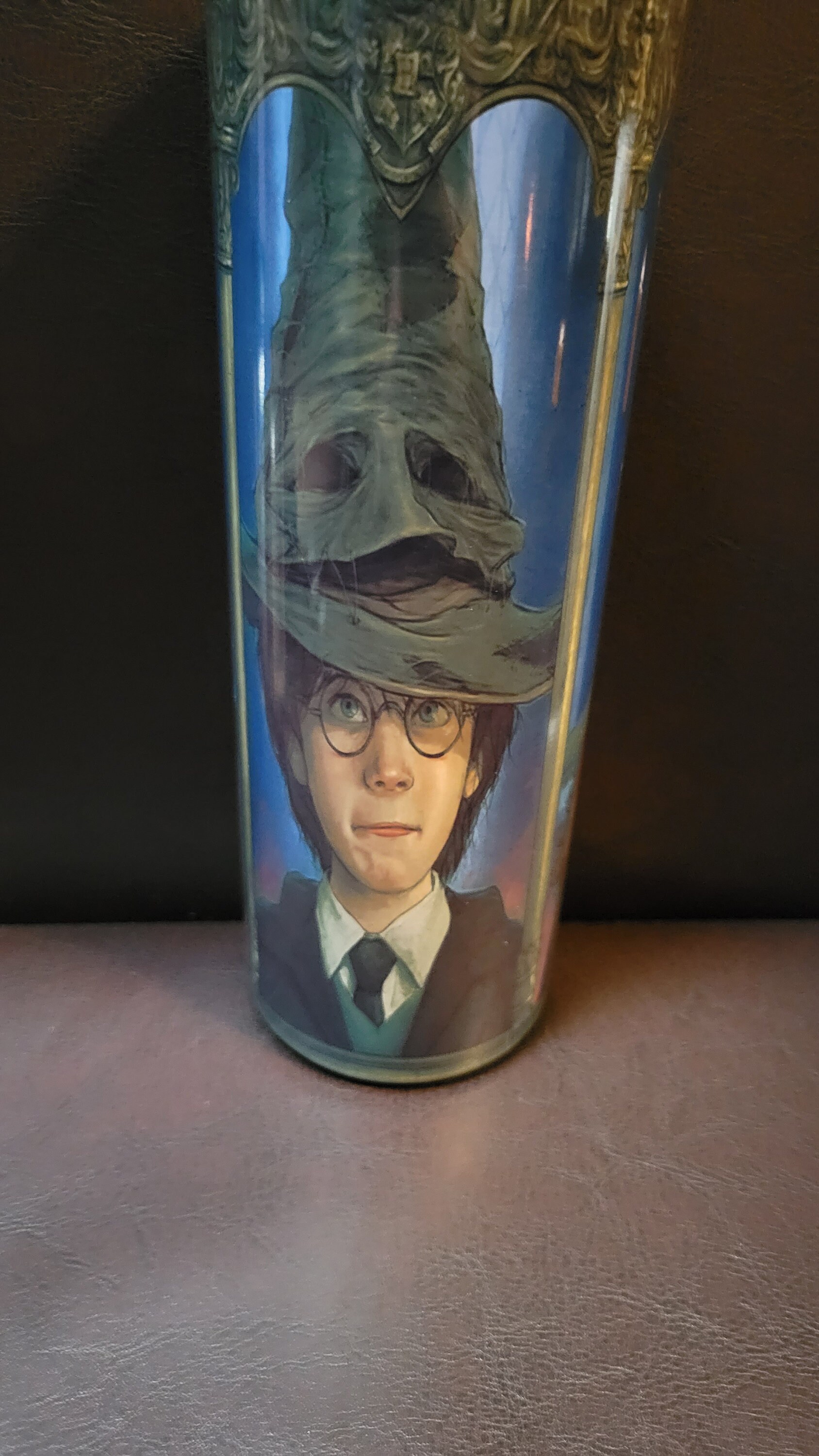 Harry potter sorting hat custom made 20 oz skinny stainless etsy