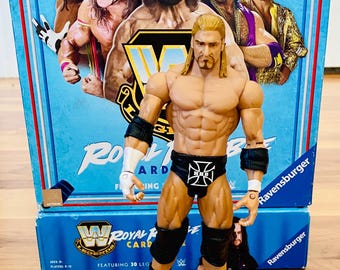 Wwf Hhh Action Figure and Plushie - Wwf - WWE- Hhh - Hunter Hearst