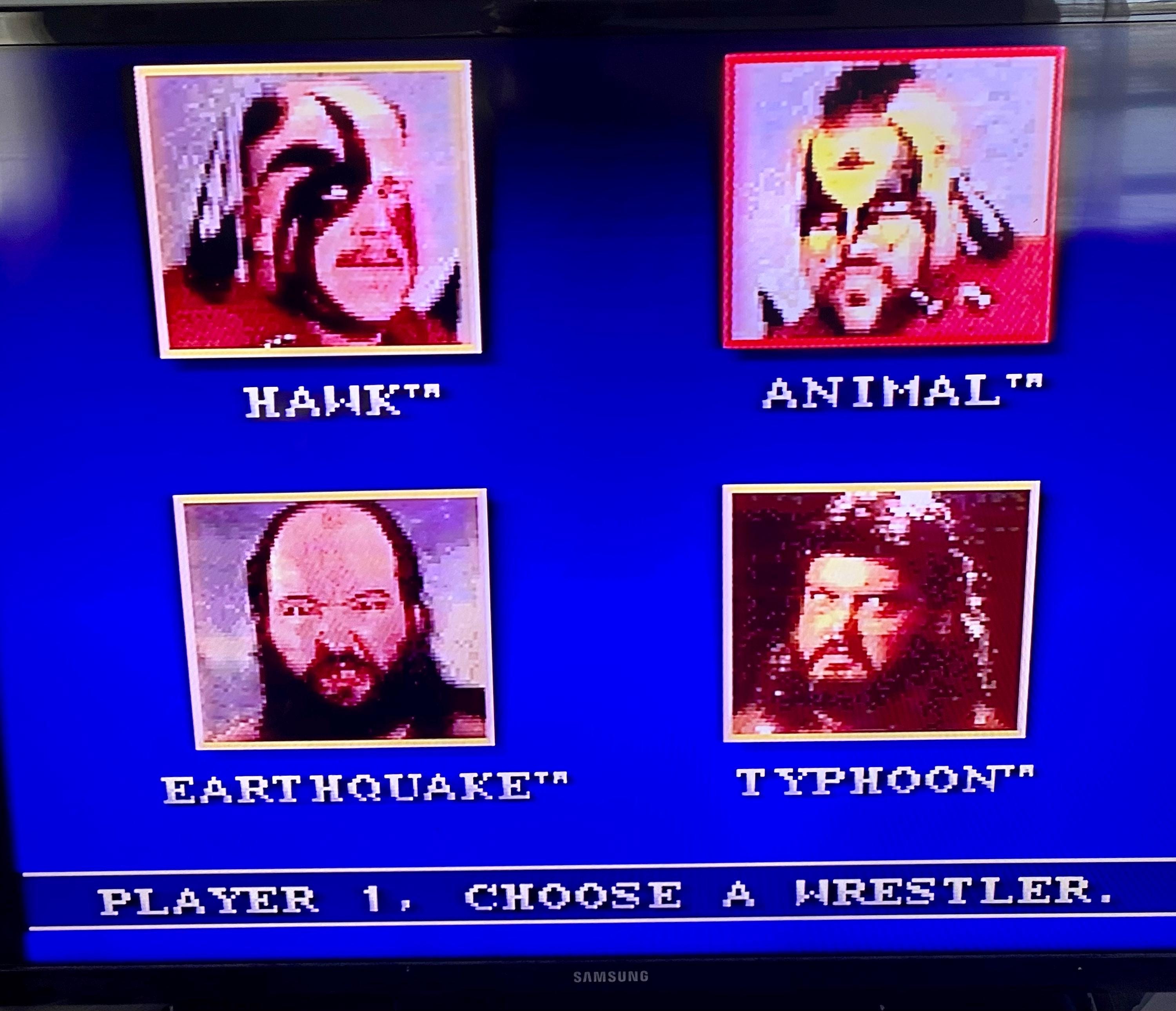 WWF Super Wrestlemania SNES Super Nintendo Video Game W