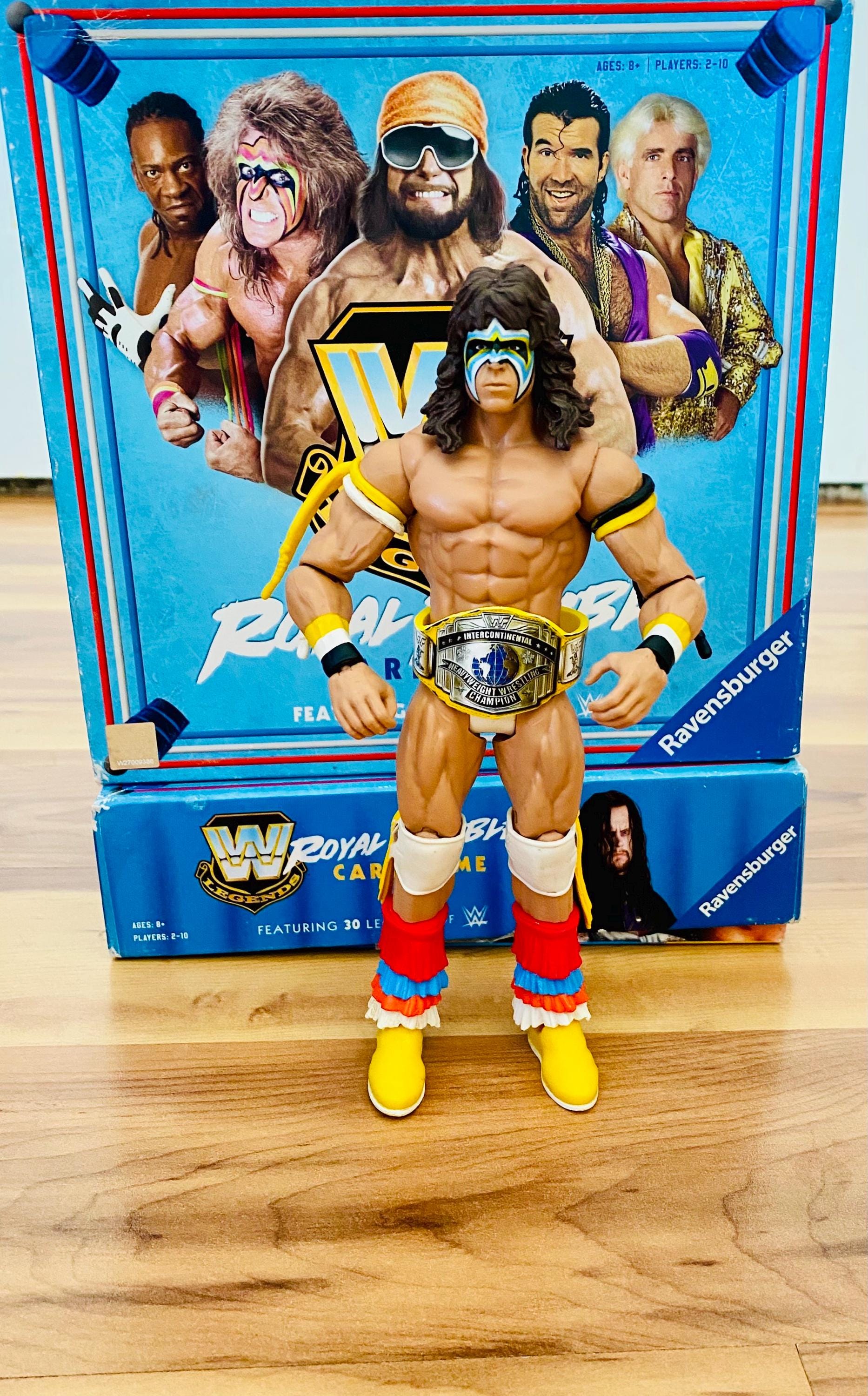 WWE Ultimate Warrior Mattel Action Figure Summerslam 1988 Rare