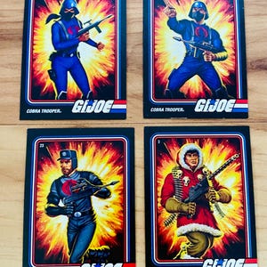 rare gi joe cards 1991 Vintage G.I. Joe Trading Cards