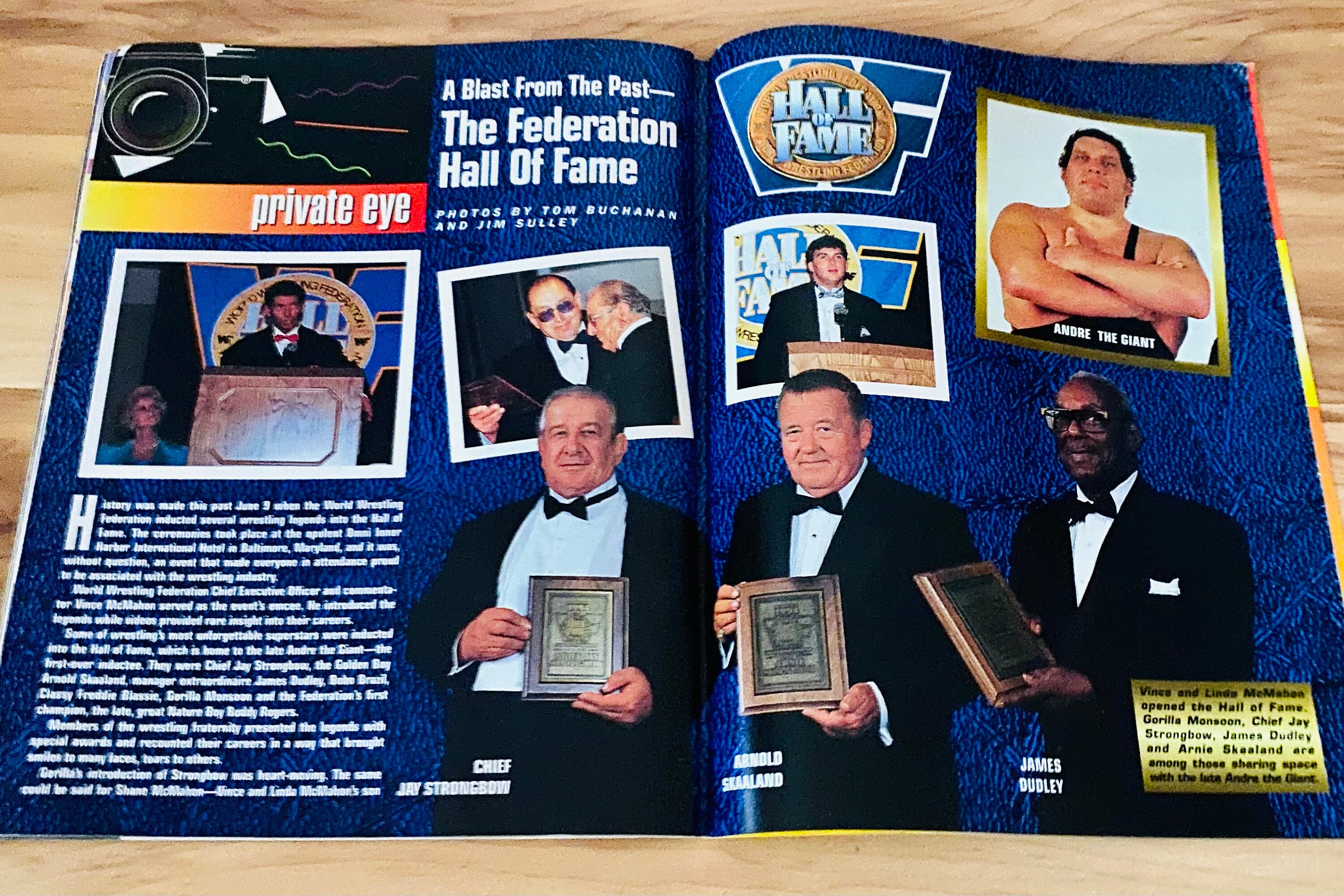 WWF Magazine September 1994 Owen Hart W/fall Merchandise Catalog WWE Etsy