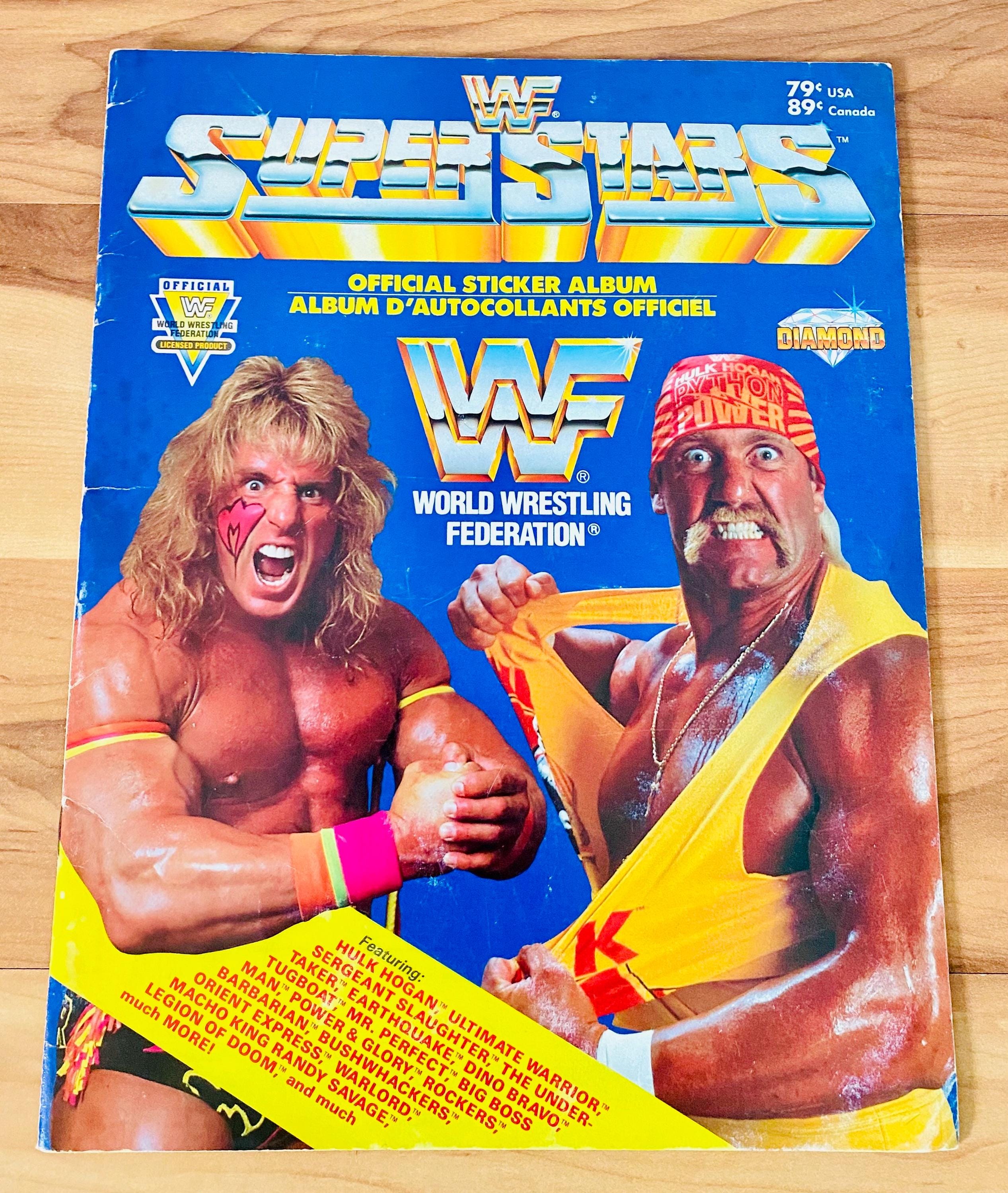 Wwe Sticker Album - Etsy