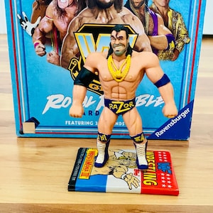Razor Ramon Scott Hall WWF Just Toys Bend Ems Figure WWE WCW NwO Vintage Rare Near Mint