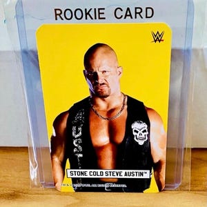 Stone Cold Steve Austin 2020 WWE Royal Rumble Gold Legends Card NM Attitude Era