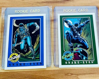 rare gi joe cards 4 Packs of G.I. Joe Vintage Trading Cards! 12 Cards per Pack. A Real American Hero! Collect Them All! Impel 1991