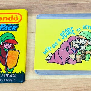 1989 Nintendo Card Packs - Etsy