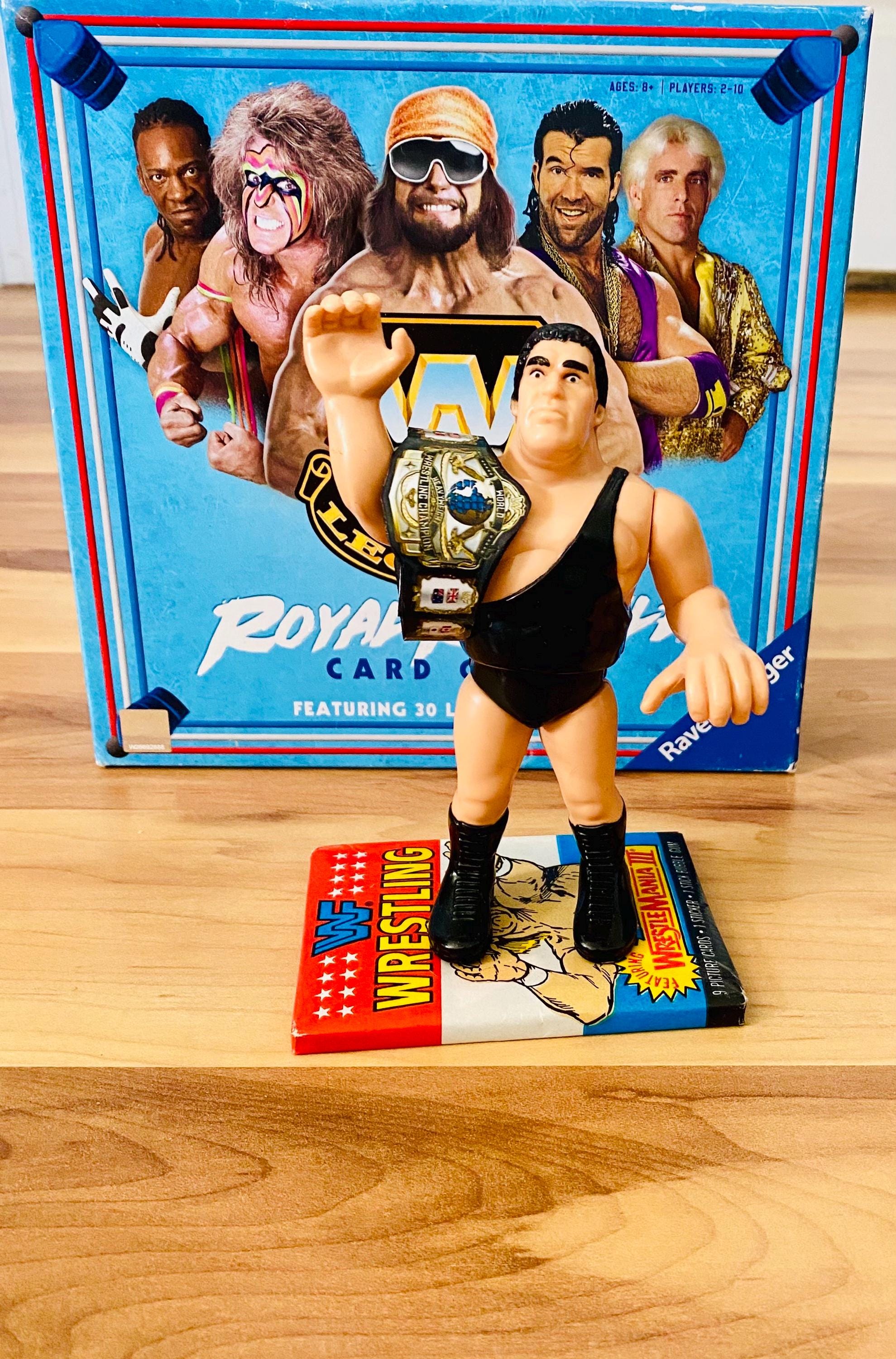 1990 WWF Hasbro Series 1 Andre the Giant with Giant Jolt