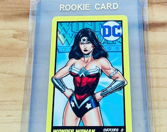 DC Comics Wonder Women Rare Series 2 Arcade Coin Pusher Hero Card NM