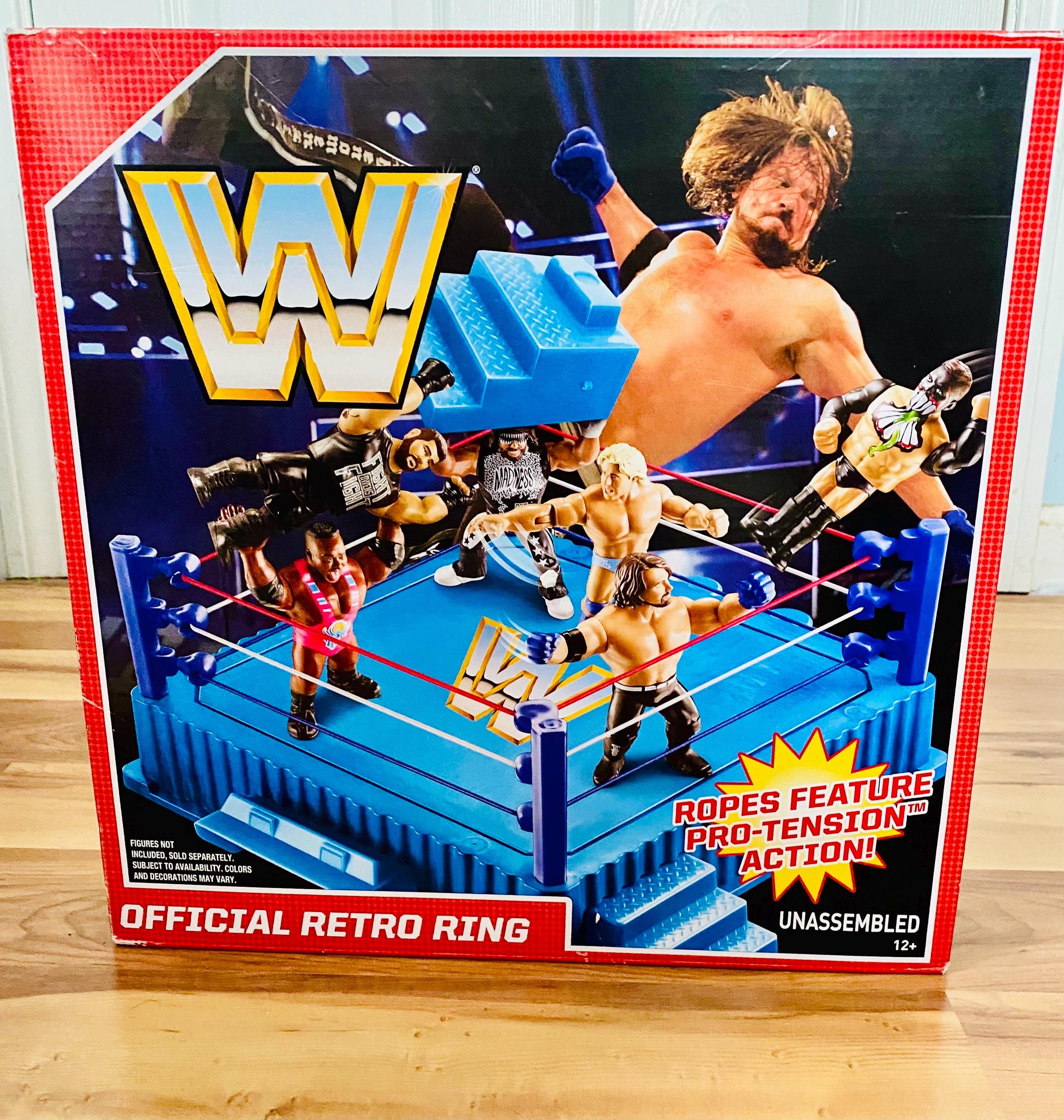 WWF プロレス フィギュア用リング WCW WWE レッスルマニア ハズブロ WWF プロレス 割引 フィギュア用リング WCW WWE レッスルマニア ハズブロ