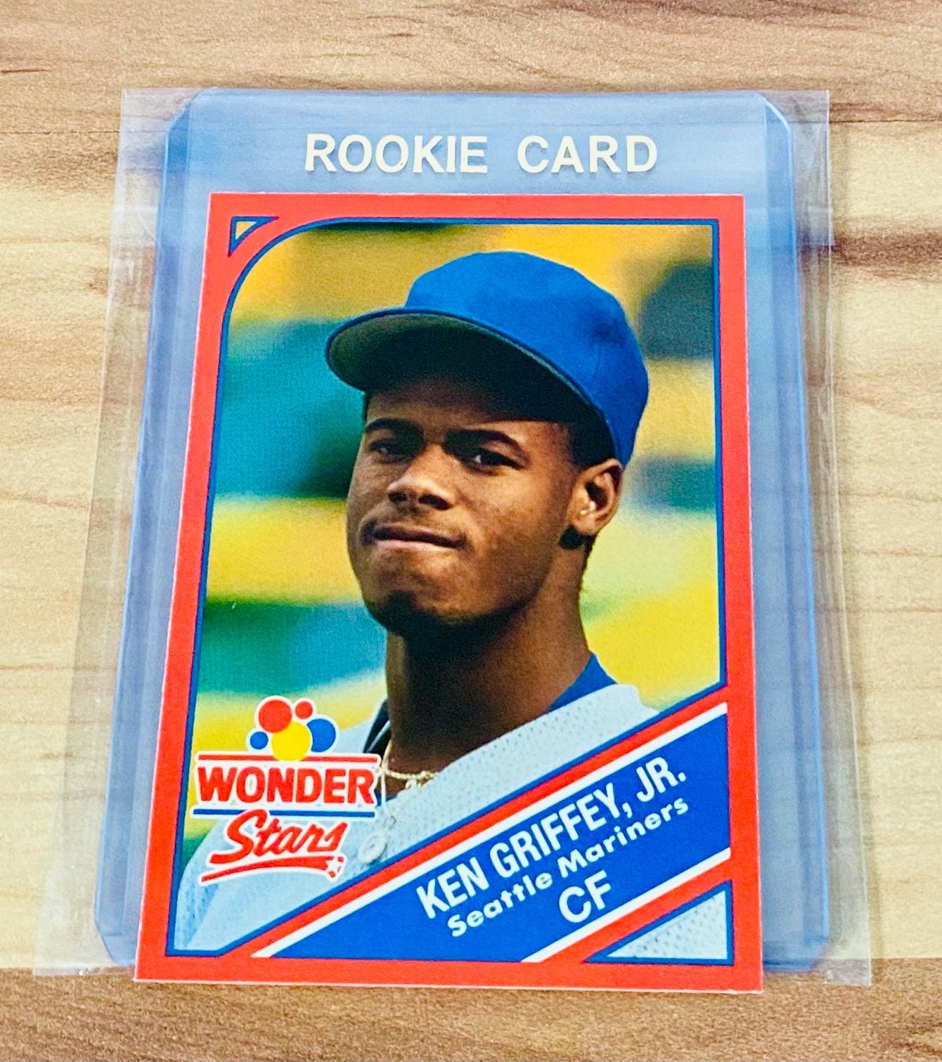 ケン・グリフィー・ジュニア　MLB ベースボールカード　Post 1990年 Ken Griffey Jr 1990 Topps Baseball MLB Debut Autograph Card