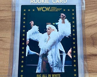 Ric Flair Wrestling All-Stars Limited Edition Collector Card – WCW (Ungraded Reprint)
