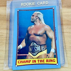 Hulk Hogan 1987 Topps WWF Vintage Wrestling Card #37 Rare WWE WcW NM Legend