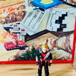 M.A.S.K. Mask FLOYD MALLOY Action Figure 1986 Kenner Vampire Venom Toy Vintage