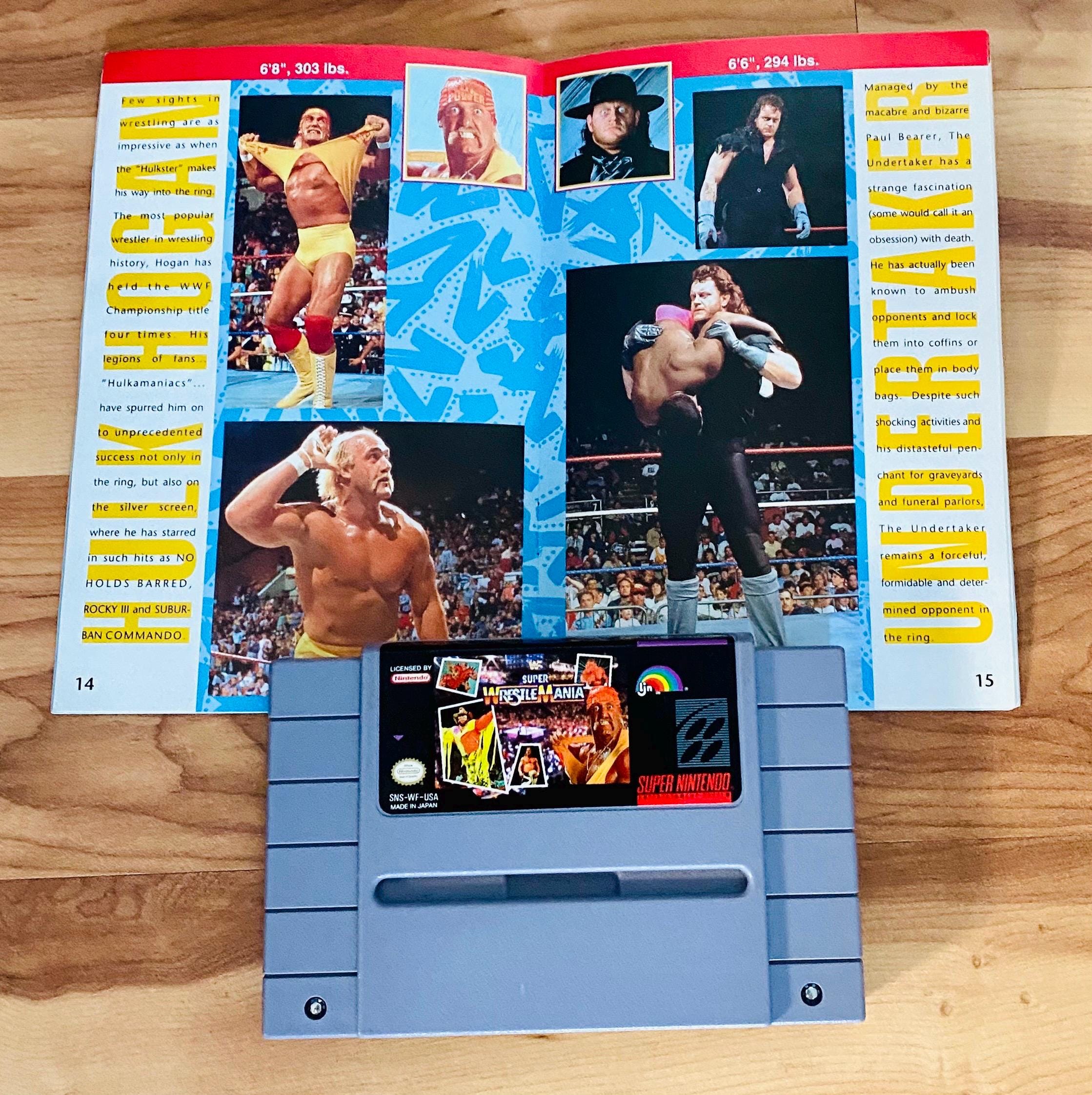 Wwf super wrestlemania snes clearance