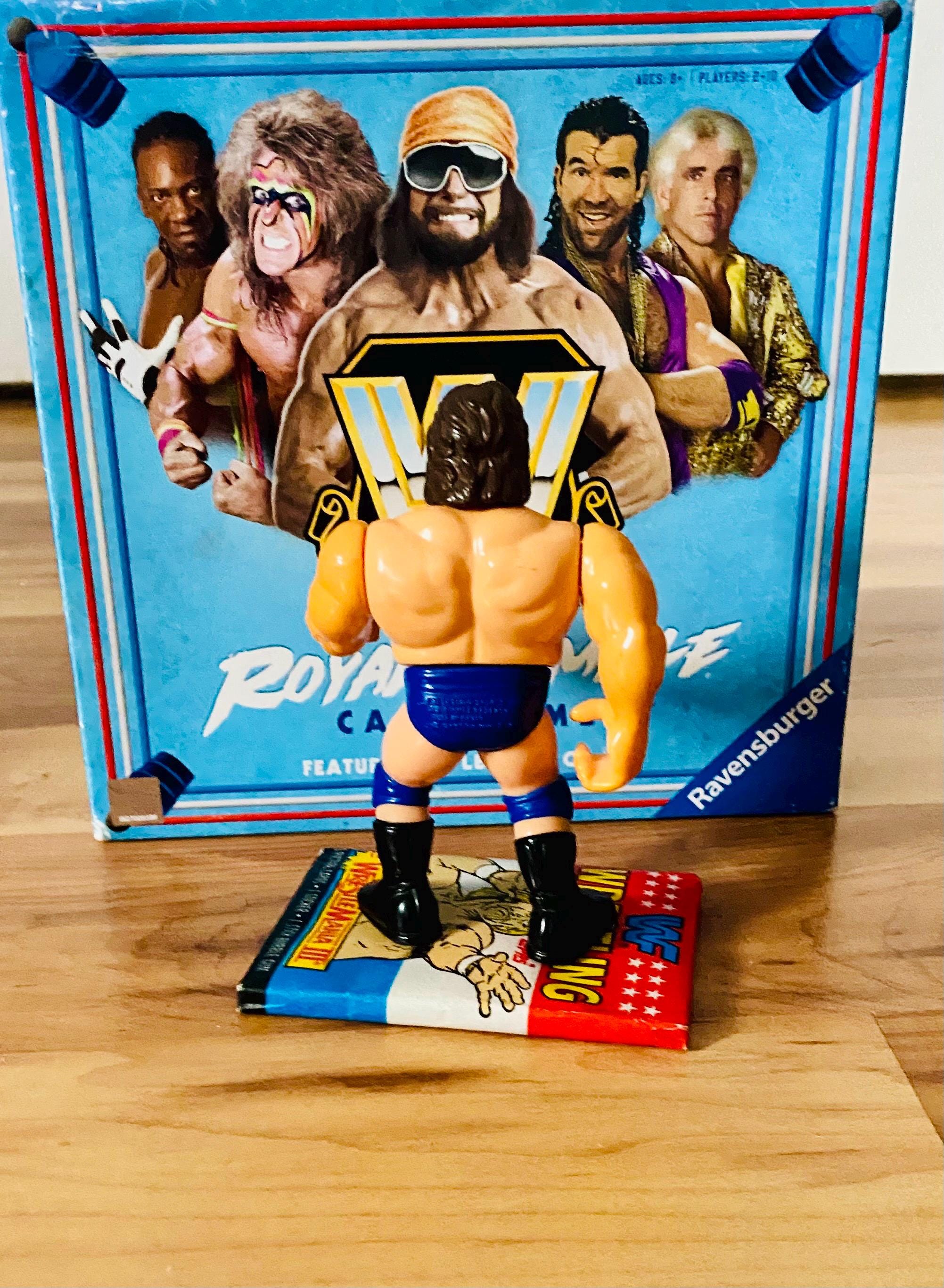 WWF Hasbro Hacksaw Jim Duggan Series 2 Wrestling WWE Vintage Toys