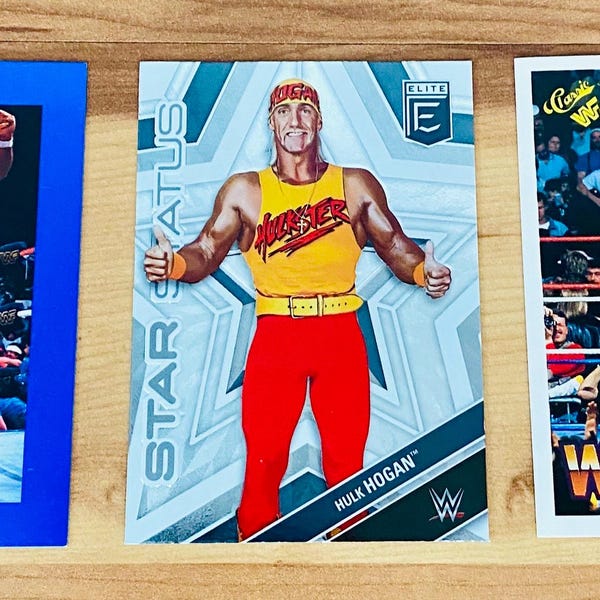Hulk Hogan WWF WWE Card Lot Rare Cards Vintage 90’s & Star Status NM